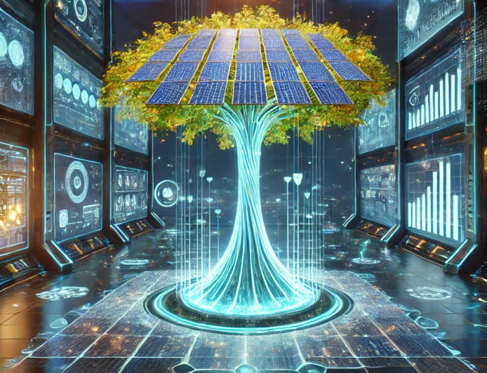 Revolutionary 15ft Photovoltaic Tree Outperforms Solar Panels with Smart, Eco-Friendly Design